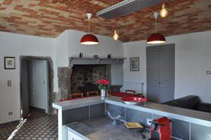Gîte Mas Elise D - Lounge - living-room - kitchen